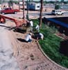 Commercial sod install at Chili's Restaurant in Arizona